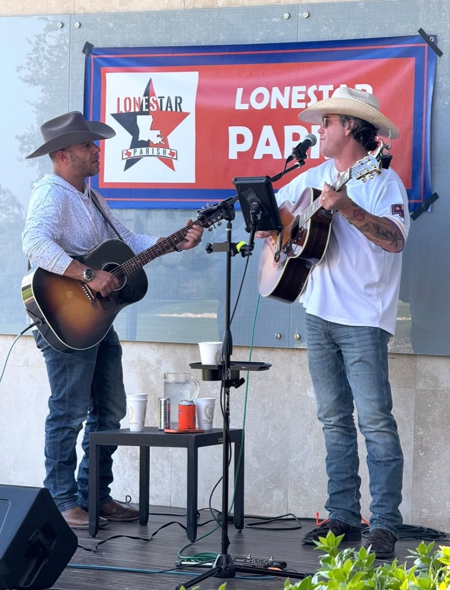 Lonestar Parish playing a live acoustic set